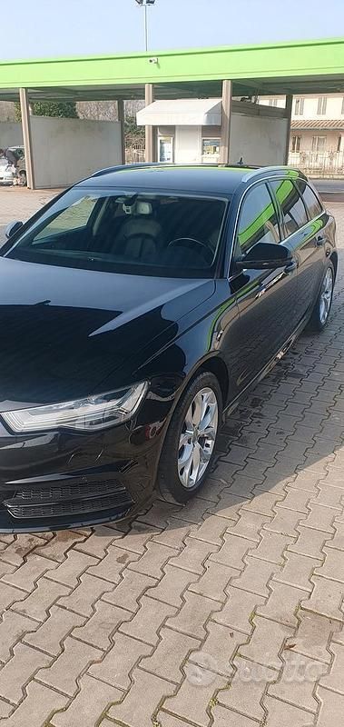 Usata Audi A6 190 CV (139 kW) 2017 Nero Station wagon