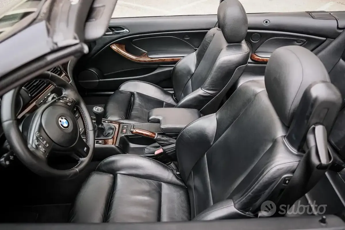 Usata BMW M3 Cabriolet Performance 343 CV (252 kW) 2001 Nero Cabrio