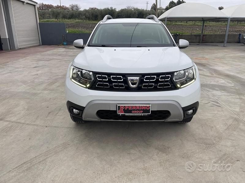 Bianco Usata 2020 Dacia Duster Prestige SUV | 12.100 € (Molto cara) - Immagine 1/4
