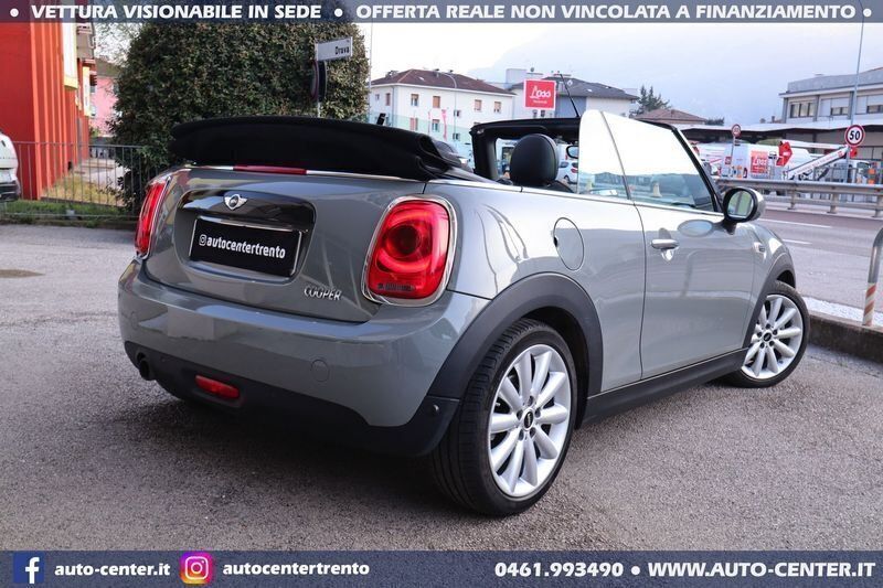 Usata Mini Cooper Cabriolet 136 CV (100 kW) 2018 Grigio Cabrio