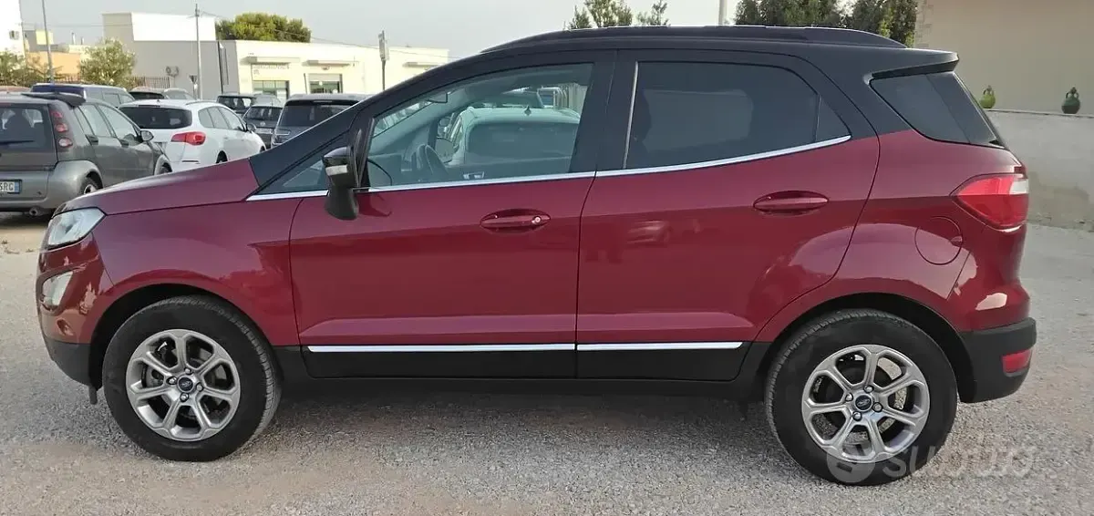 Usata Ford Ecosport Titanium 125 CV (91 kW) 2018 Rosso SUV