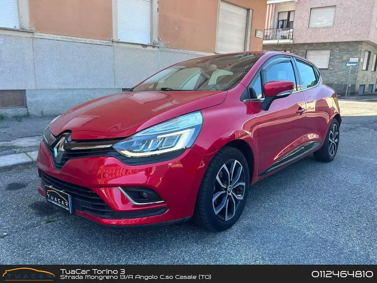 Usata Renault Clio IV 90 CV (66 kW) 2017 Rosso Berlina