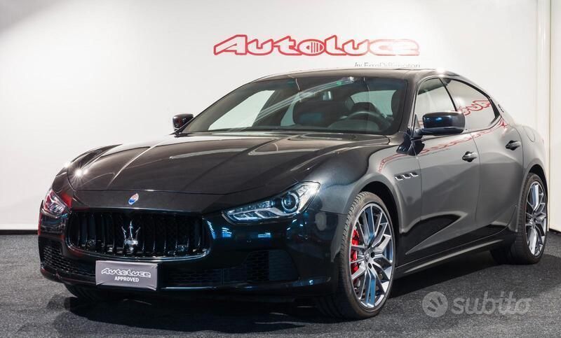 Nero Usata 2016 Maserati Ghibli Coupé | 30.000 € (Buon prezzo) - Immagine 1/4