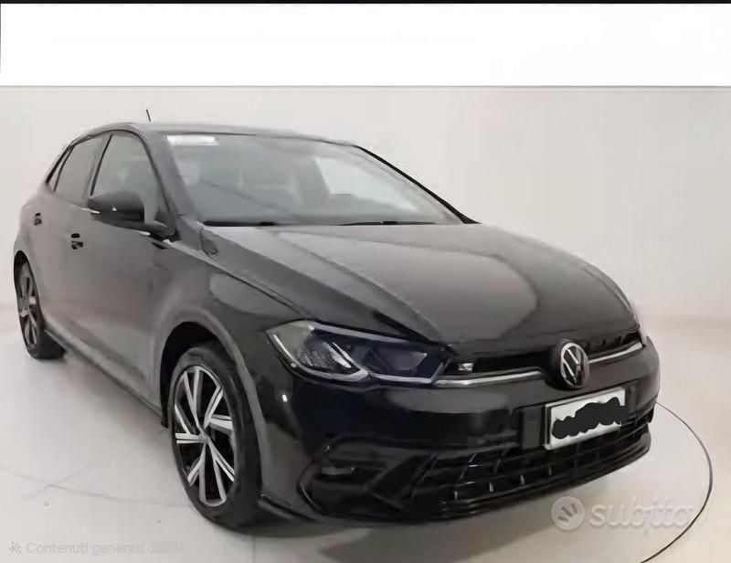 Usata VW Polo R-line 2023 Nero Utilitaria