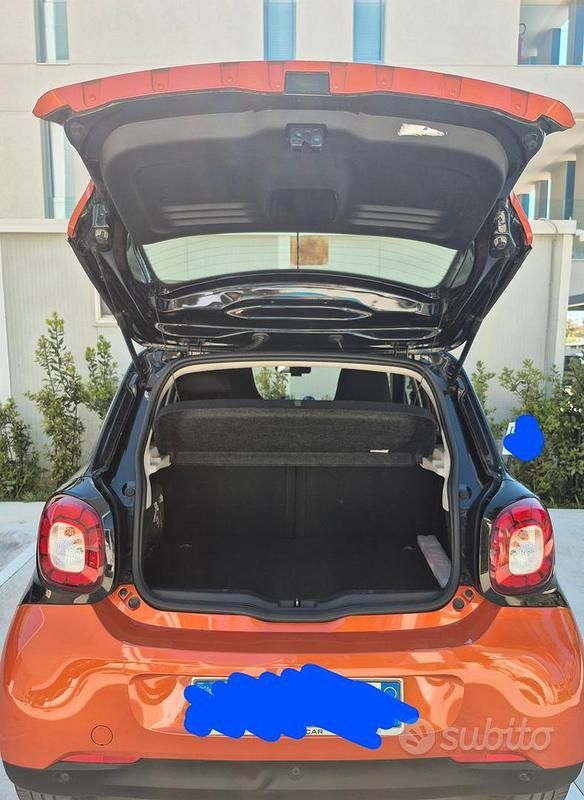 Usata Smart ForFour Passion 90 CV (66 kW) 2014 Nero Utilitaria