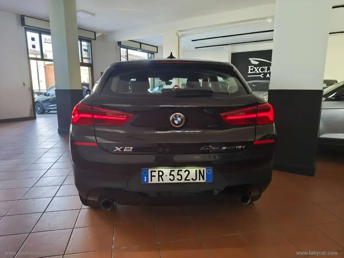 Usata BMW X2 150 CV (110 kW) 2018 Nero SUV