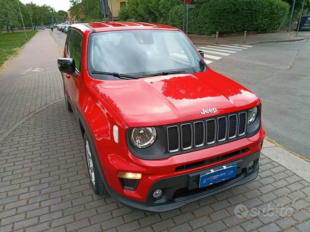 Usata Jeep Renegade Limited 131 CV (96 kW) 2023 Rosso SUV