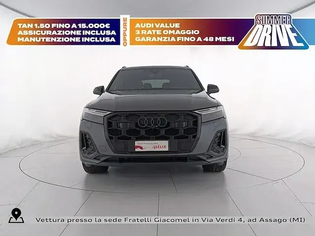 Usata Audi Q7 S-Line 286 CV (210 kW) 2025 Grigio daytona perla SUV