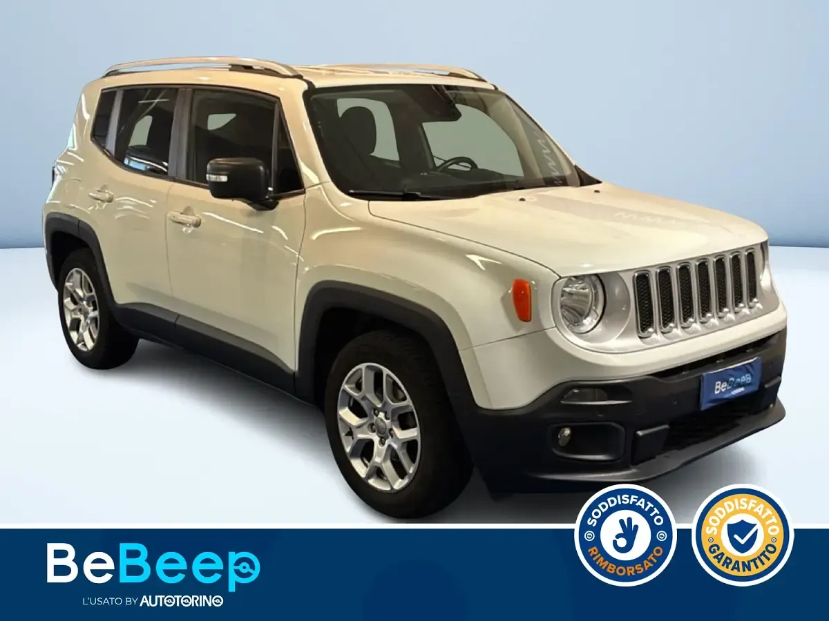 Usata Jeep Renegade Limited 120 CV (88 kW) 2017 Bianco pastello SUV