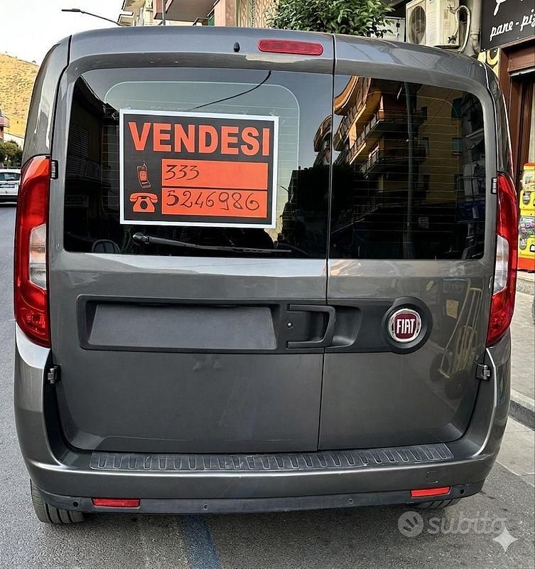 Usata Fiat Doblò 95 CV (69 kW) 2016 Marrone Monovolume