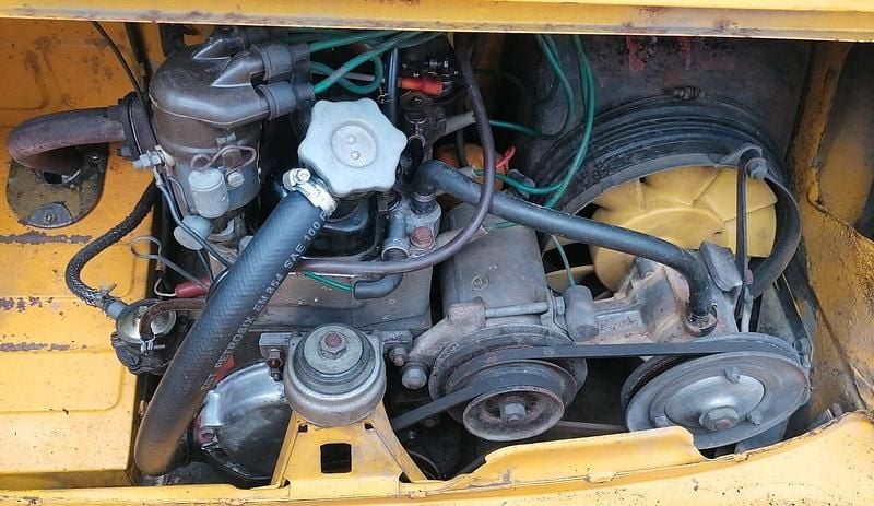 Usata Fiat 600 24 CV (17 kW) 1971 Giallo Cabrio