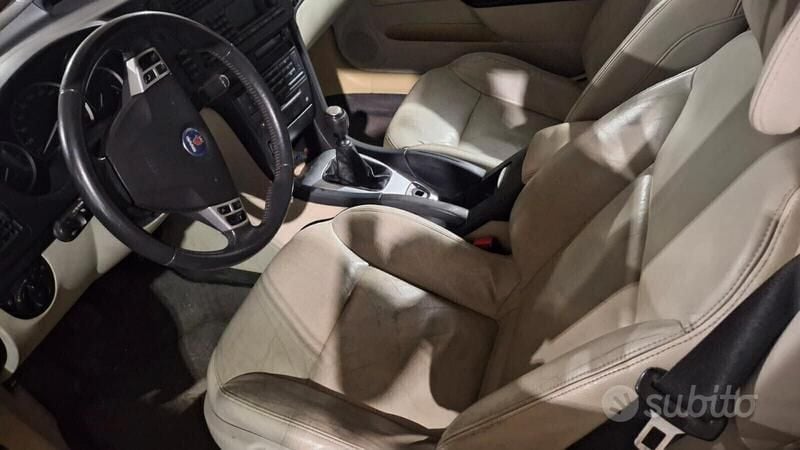 Usata Saab 9-3 Cabriolet 150 CV (110 kW) 2006 Nero Cabrio