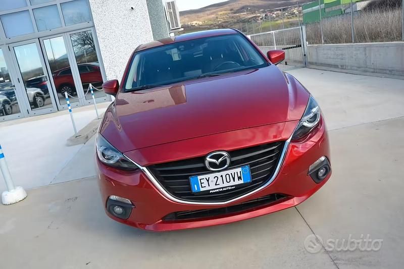 Usata Mazda 3 Exceed 150 CV (110 kW) 2015 Rosso Berlina
