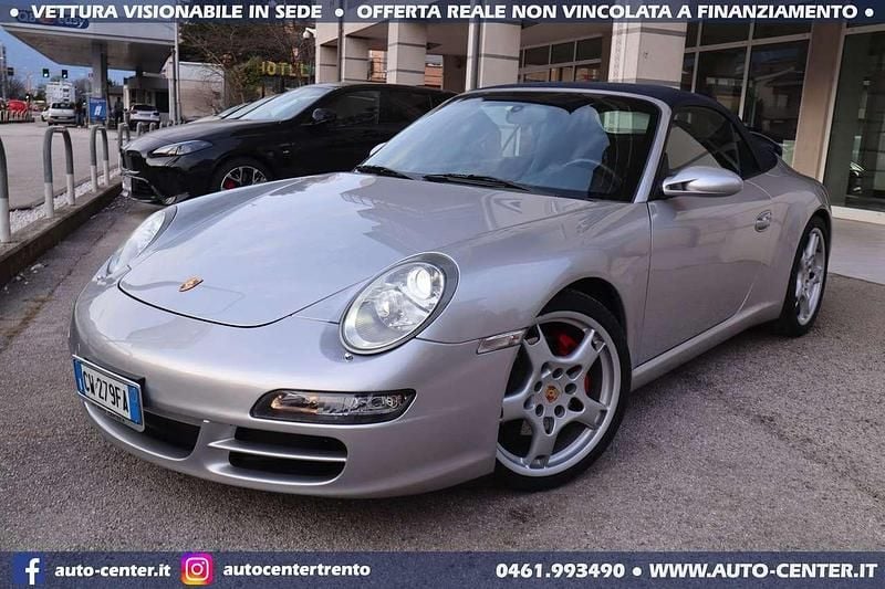 Usata Porsche 911 Carrera S Cabriolet 355 CV (261 kW) 2005 Argento Cabrio