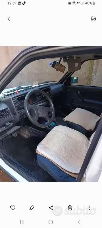 Usata VW Golf II 73 CV (53 kW) 1990 Bianco Utilitaria