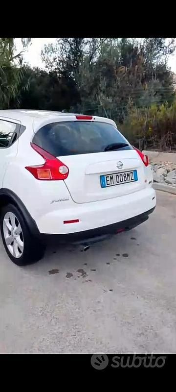 Usata Nissan Juke 110 CV (80 kW) 2012 Bianco SUV