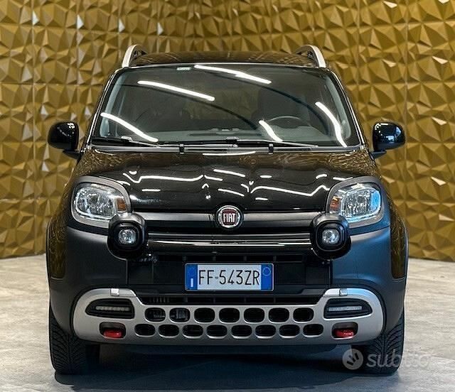 Nero Usata 2017 Fiat Panda Cross Cross Due volumi | 9900 € (Ottimo prezzo) - Immagine 1/4
