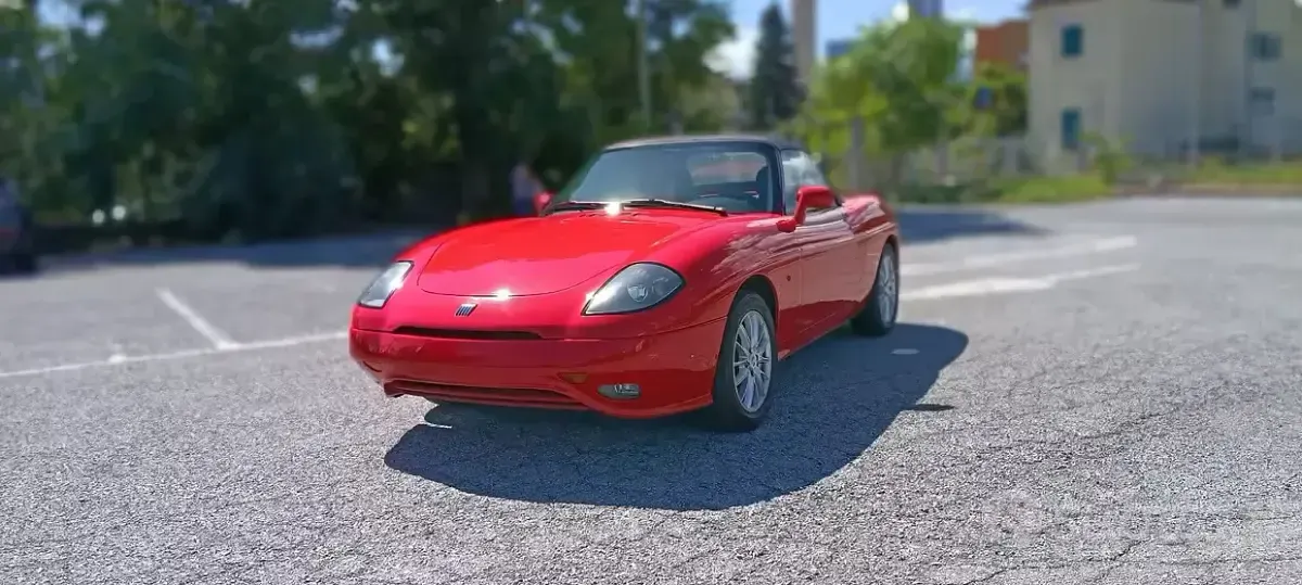 Usata Fiat Barchetta 131 CV (96 kW) 1996 Rosso Cabrio
