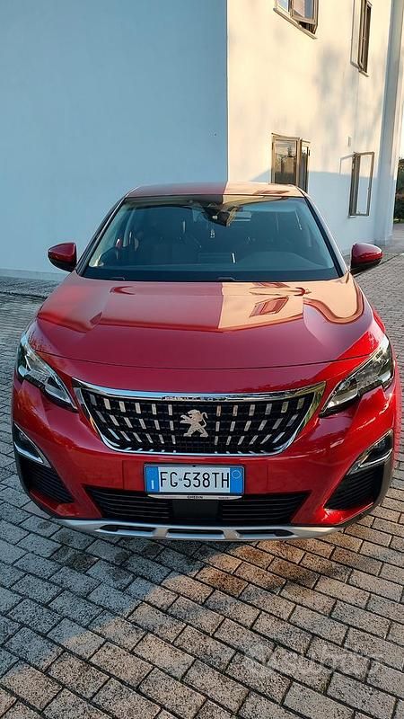 Usata Peugeot 3008 Allure 120 CV (88 kW) 2016 Rosso Station wagon