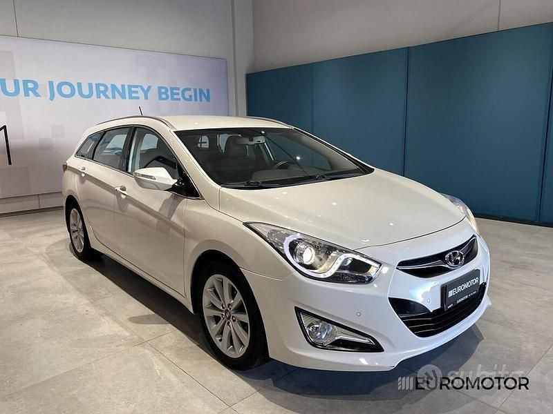Usata Hyundai i40 Style 136 CV (100 kW) 2013 Bianco Station wagon