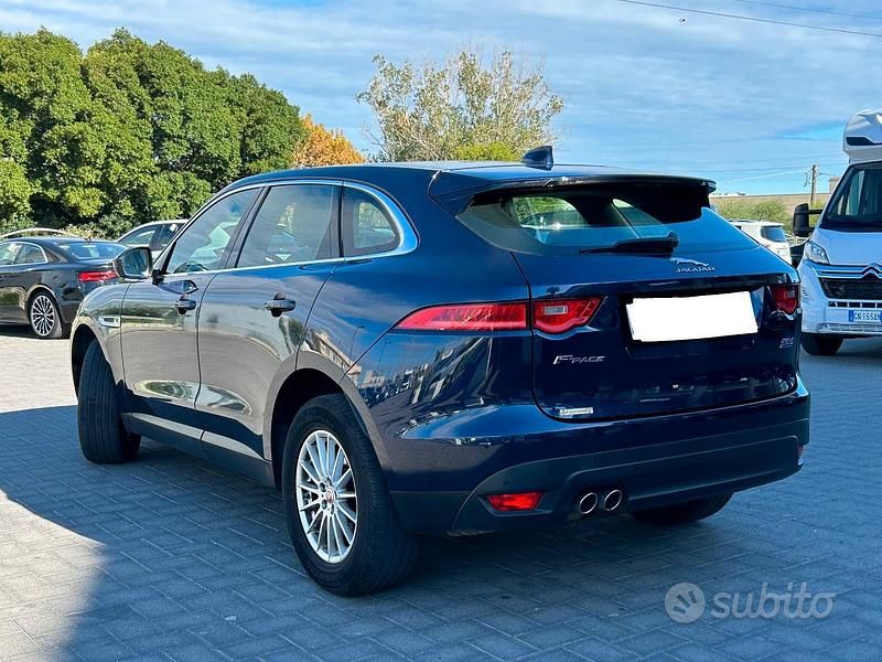 Usata Jaguar F-Pace 180 CV (132 kW) 2016 Blu SUV