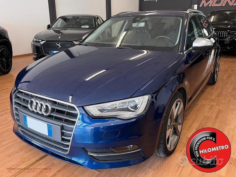 Usata Audi A3 S-Line 150 CV (110 kW) 2016 Blu Berlina