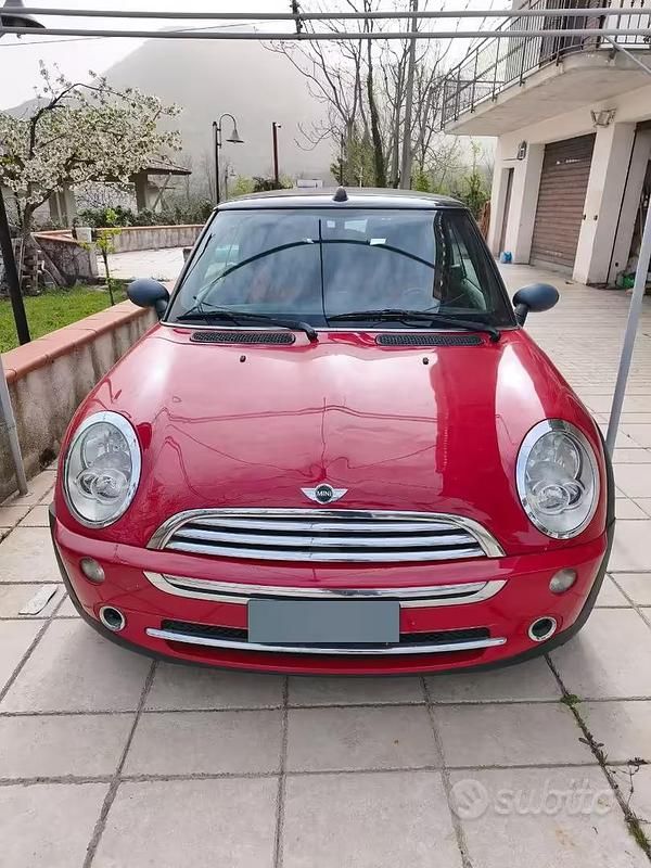 Usata Mini One Cabriolet 90 CV (66 kW) 2007 Rosso Cabrio
