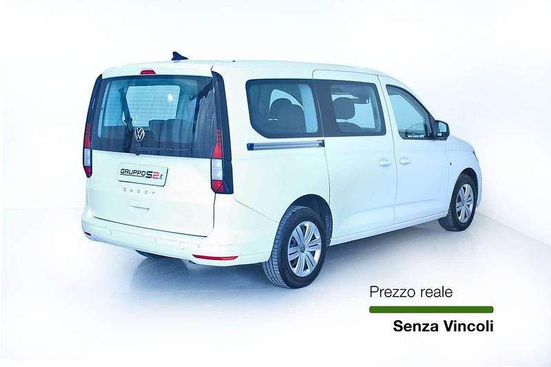 Usata VW Caddy Maxi 122 CV (89 kW) 2024 Bianco Monovolume