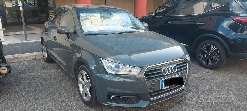 Usata Audi A1 95 CV (69 kW) 2018 Grigio Utilitaria