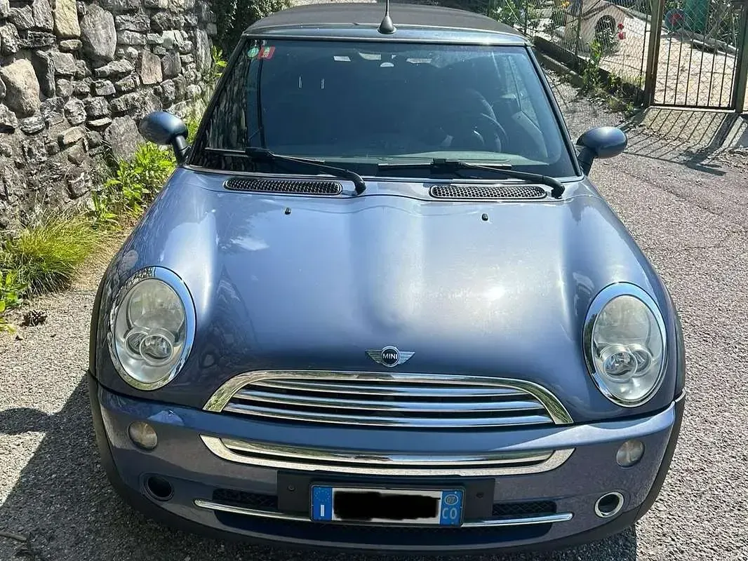 Usata Mini One Cabriolet 90 CV (66 kW) 2007 Blu/azzurro Cabrio
