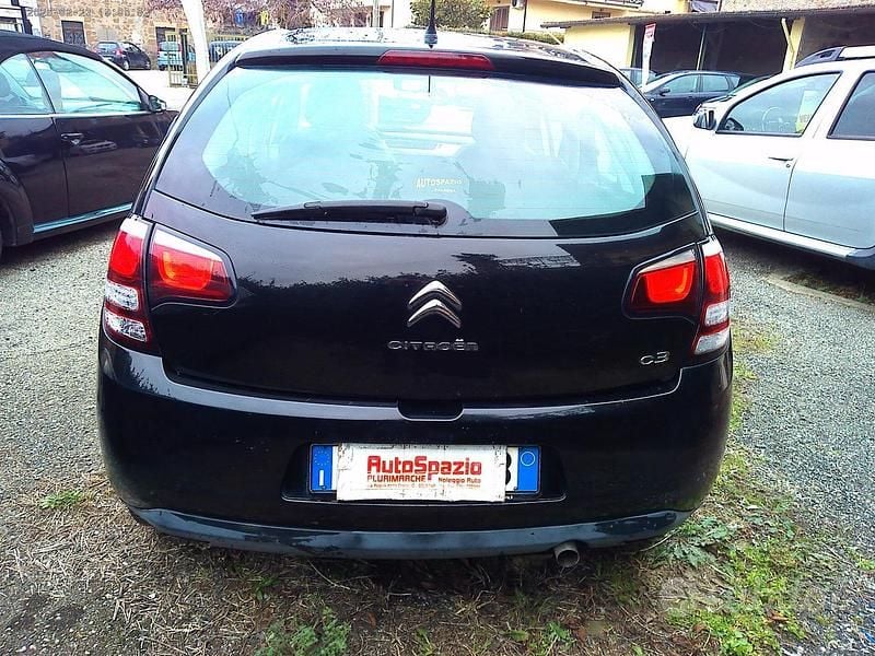 Usata Citroën C3 SELECTION 68 CV (50 kW) 2015 Nero Berlina