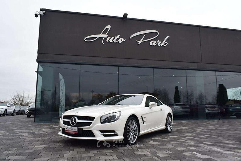 Usata Mercedes SL500 435 CV (319 kW) 2012 Bianco Cabrio