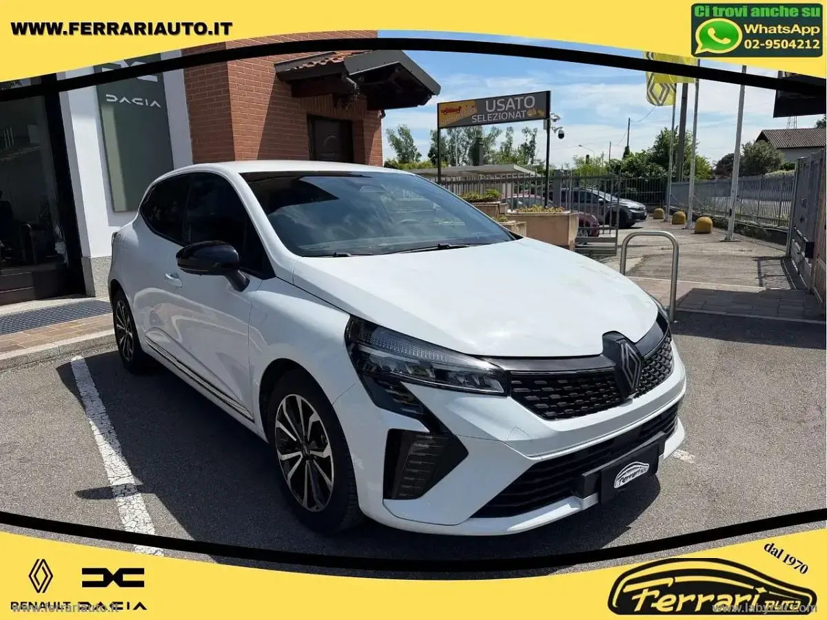 Usata Renault Clio V Techno 91 CV (66 kW) 2024 Bianco Berlina