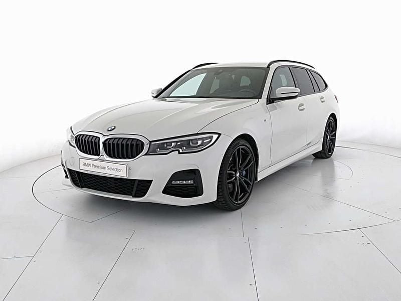 Usata BMW 320 M Sport 190 CV (139 kW) 2021 Alpin white Station wagon
