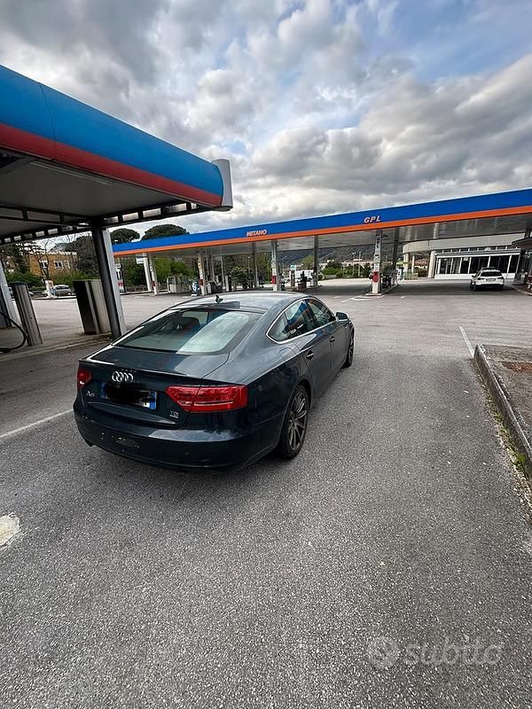 Usata Audi A5 S-Line 170 CV (125 kW) 2011 Blu/azzurro Coupé