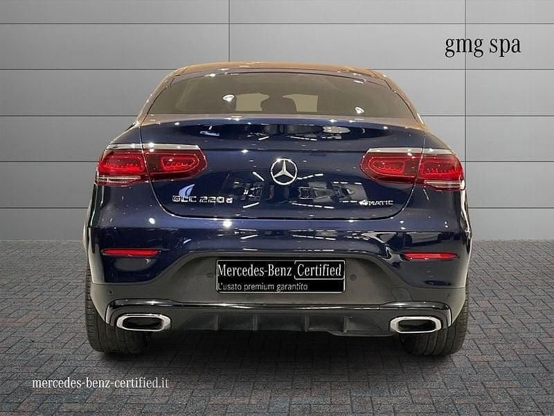 Usata Mercedes GLC220 Edition 194 CV (142 kW) 2023 Blu Coupé