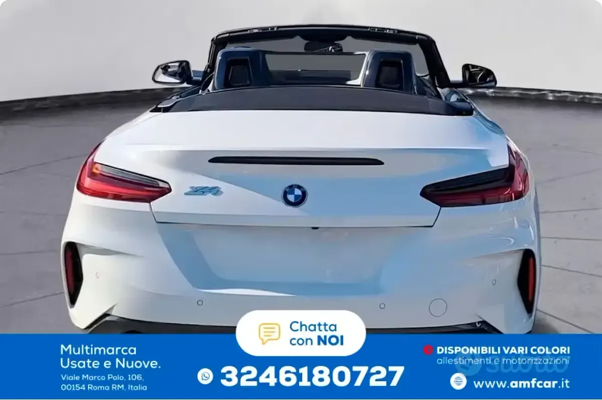 Usata BMW Z4 M Sport 197 CV (144 kW) 2020 Bianco Cabrio