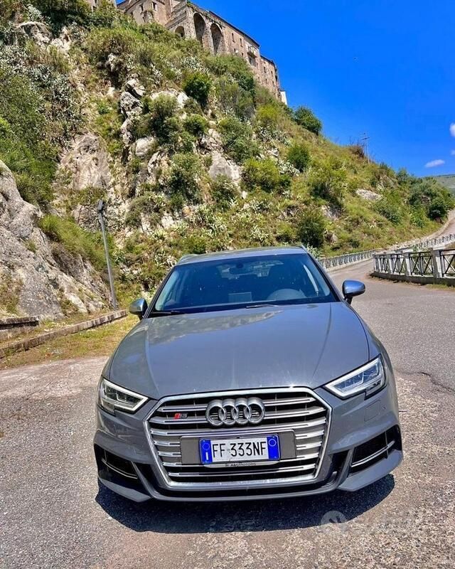 Grigio Usata 2016 Audi S3 Tre volumi | 23.000 € (Buon prezzo) - Immagine 1/4