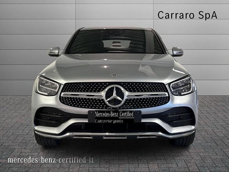 Usata Mercedes GLC300 Premium 245 CV (180 kW) 2022 Argento metallizzato Coupé
