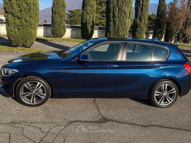 Usata BMW 118 143 CV (105 kW) 2012 Blu/azzurro Utilitaria