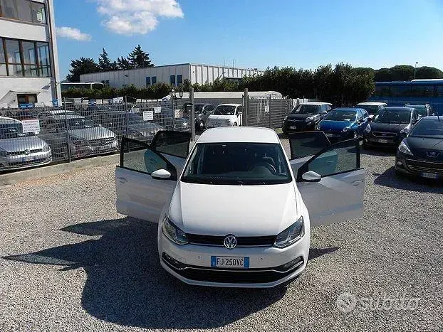 Usata VW Polo Highline 90 CV (66 kW) 2017 Bianco Berlina