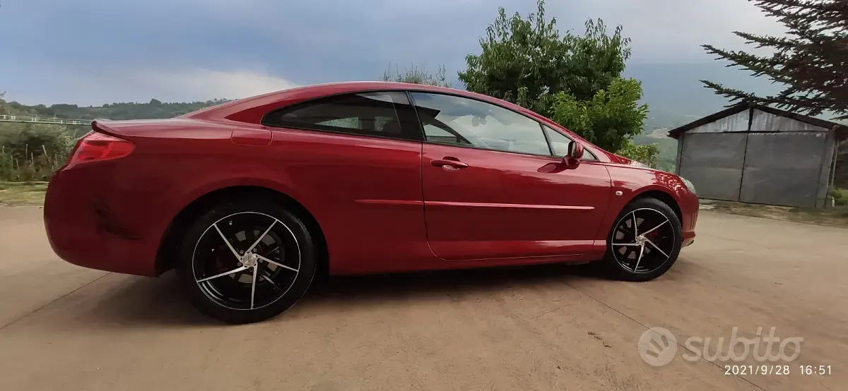 Usata Peugeot 407 Coupe 2006 Rosso Coupé