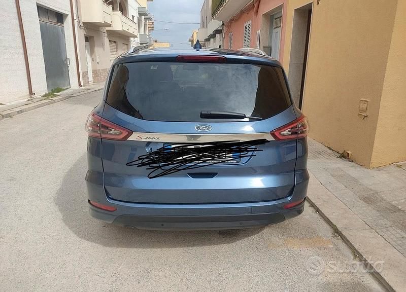Usata Ford S-MAX S 163 CV (119 kW) 2021 Blu Monovolume