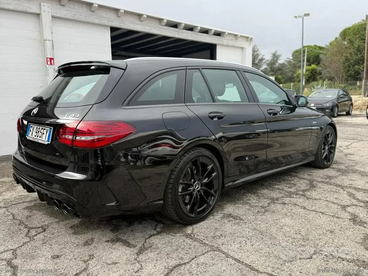 Usata Mercedes C43 AMG AMG 390 CV (286 kW) 2019 Nero Berlina