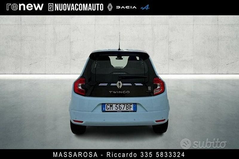 Usata Renault Twingo 60 kW (82 CV) 2023 Celeste Utilitaria