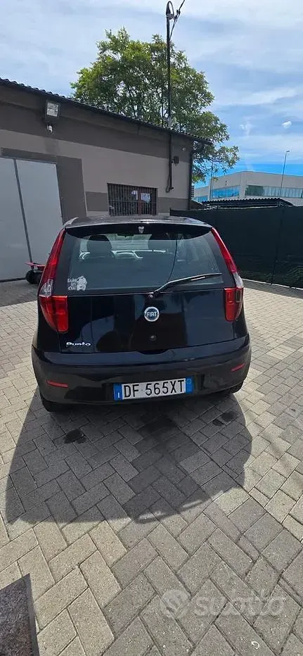 Usata Fiat Punto 60 CV (44 kW) 2007 Nero Utilitaria