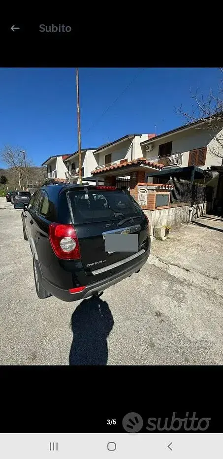 Usata Chevrolet Captiva 150 CV (110 kW) 2008 Nero SUV