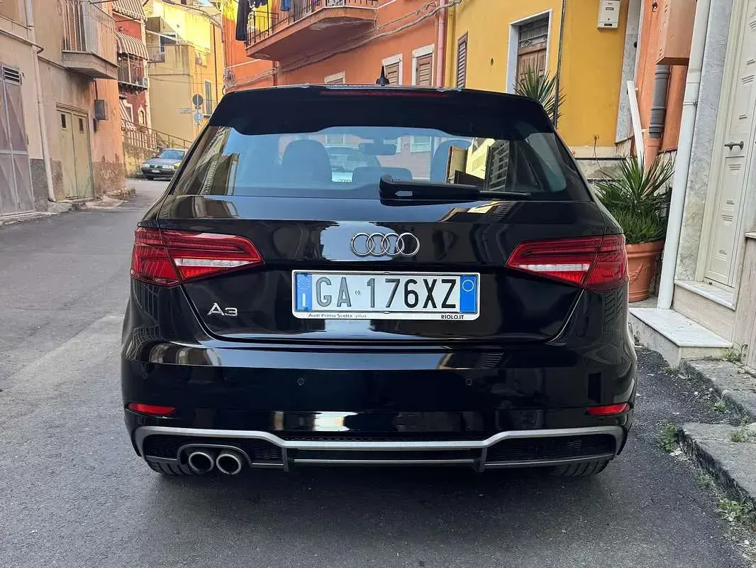 Usata Audi A3 S-Line 150 CV (110 kW) 2020 Nero Berlina