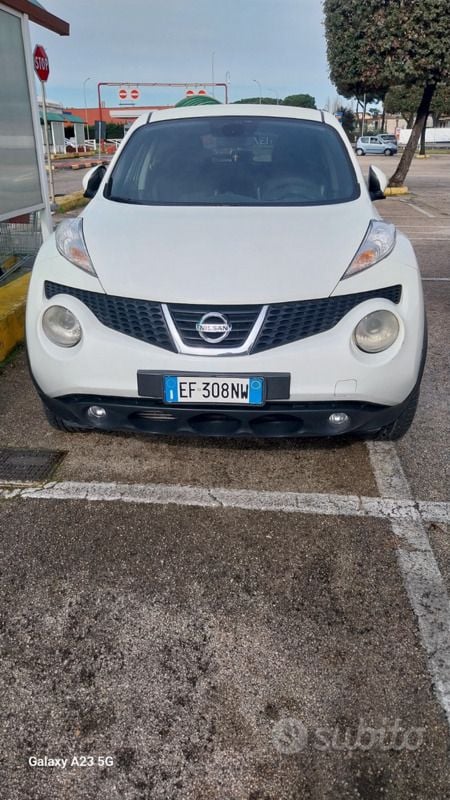 Usata Nissan Juke 110 CV (80 kW) 2010 Bianco SUV