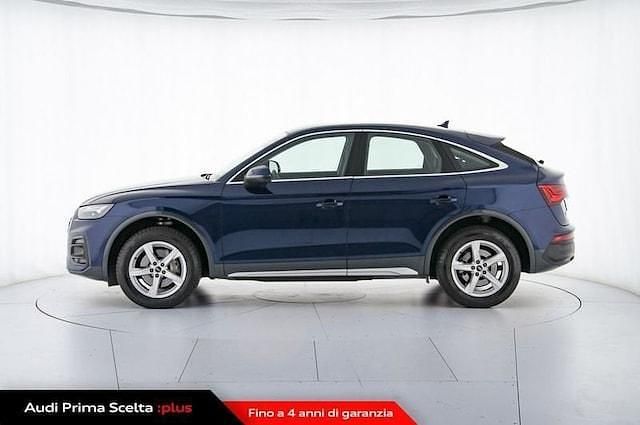 Usata Audi Q5 Sportback Advanced Plus 204 CV (150 kW) 2022 Blu navarra metallizzato SUV